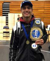 Jorges Tiger Den:  Wrestler Saul Madriz Takes First Place