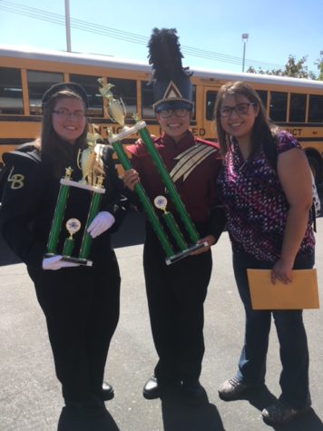 Los Banos High School Marching Band Places High in the First Competition of the Season!