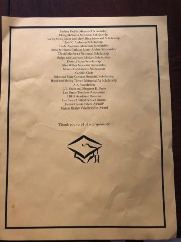Award Night Offers Many Scholarships to Seniors
