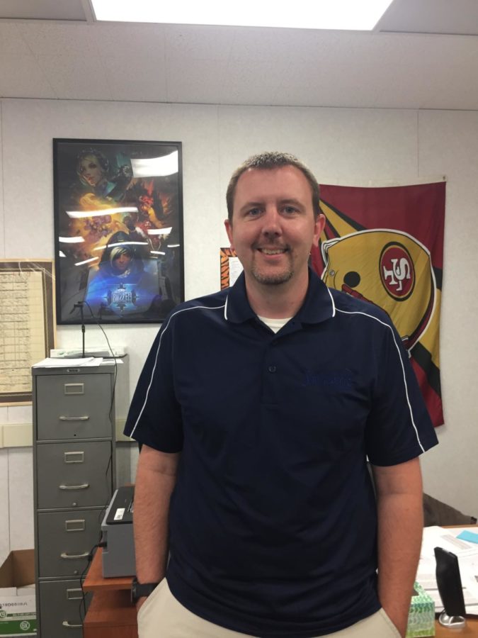 Mr. Stephen Kline joins the staff as a new teacher.