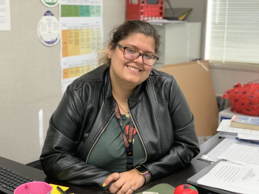 Bringing smiles and education to Los Banos High School, Mrs. Zorra is a new teacher this year.