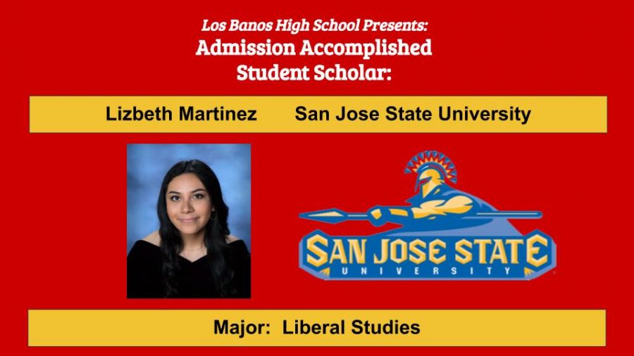 Admission Accomplished:  2020 Graduate Lizbeth Martinez
