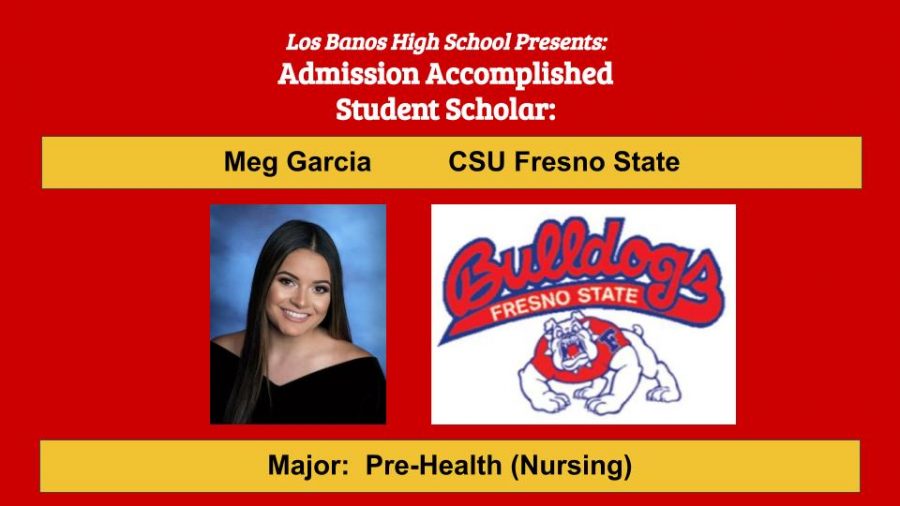 Admission Accomplished: 2020 Graduate Meg Garcia