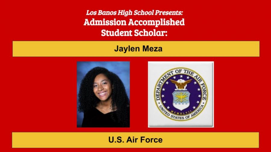 Admission Accomplished:  2020 Graduate Jaylen Meza