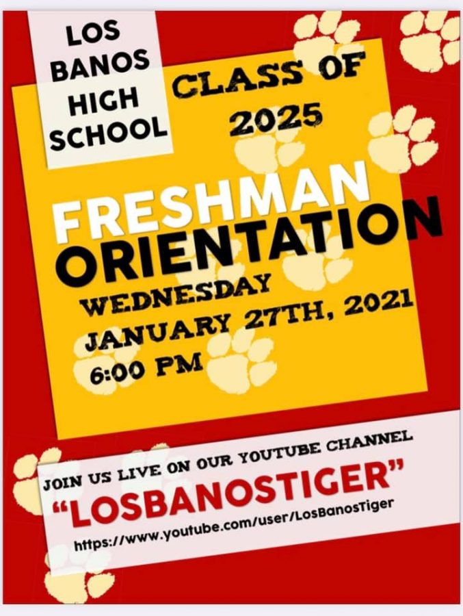 Freshman Orientation Coming Jan. 27