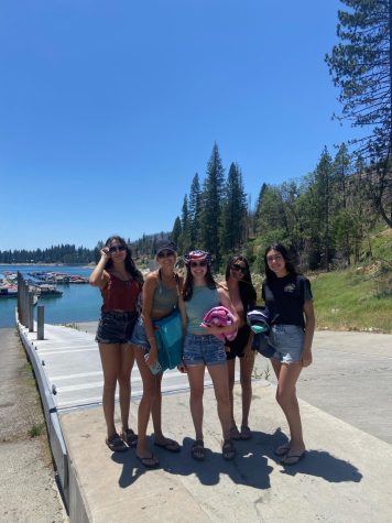 Fun times at Shaver Lake during the FFA Officer retreat.