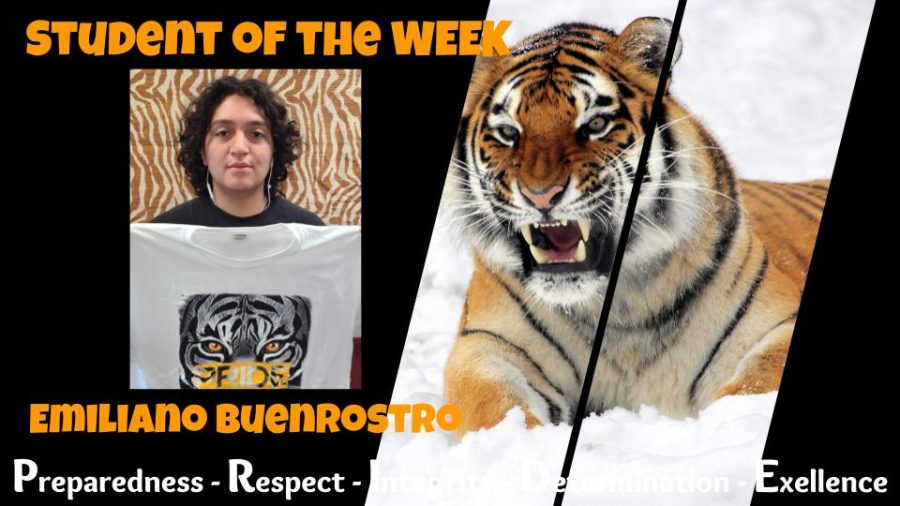September Student of the Month: Emiliano Buenrostro