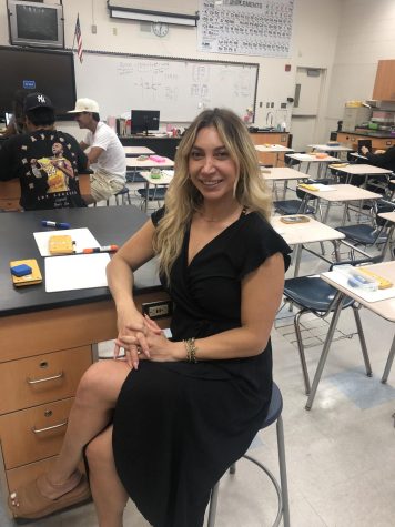 Ms.Toscano joins the science department