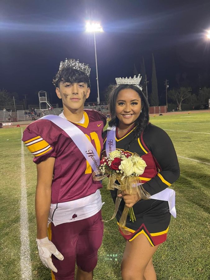 Our Homecoming King and Queen, Mark Carreiro and Jacinta Brown.
Photo creds: Joanne Patino