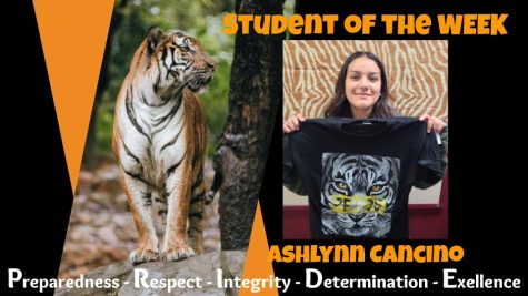 December Student of the Month:  Ashlynn Cancino
