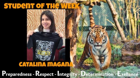 December Student of the Month:  Catalina Magana