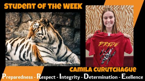 Student of the Month:  Camila Curutchague