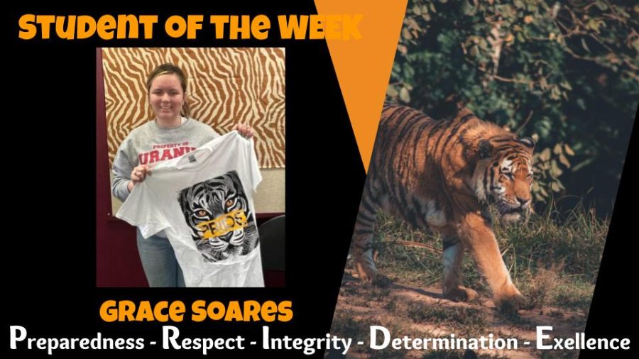 Student of the Month:  Grace Soares