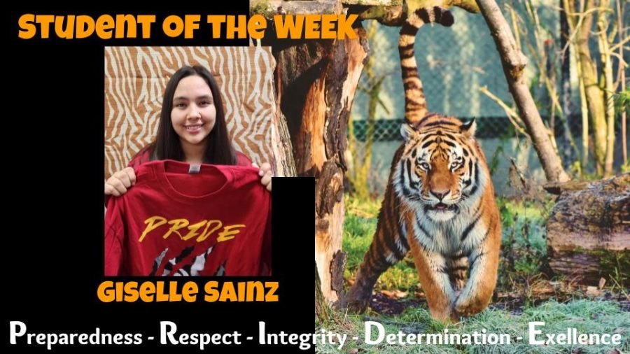 Student of the Month:  Giselle Sainz