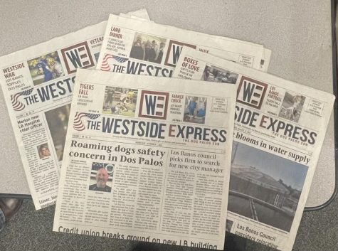 Journalism students will be adding their stories to the local newspaper.