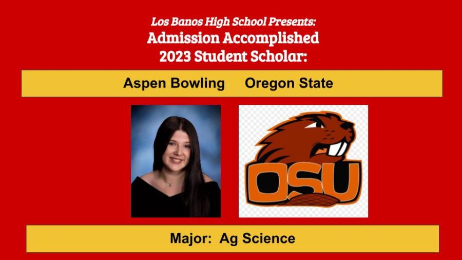 Admission Accomplished:  Aspen Bowling