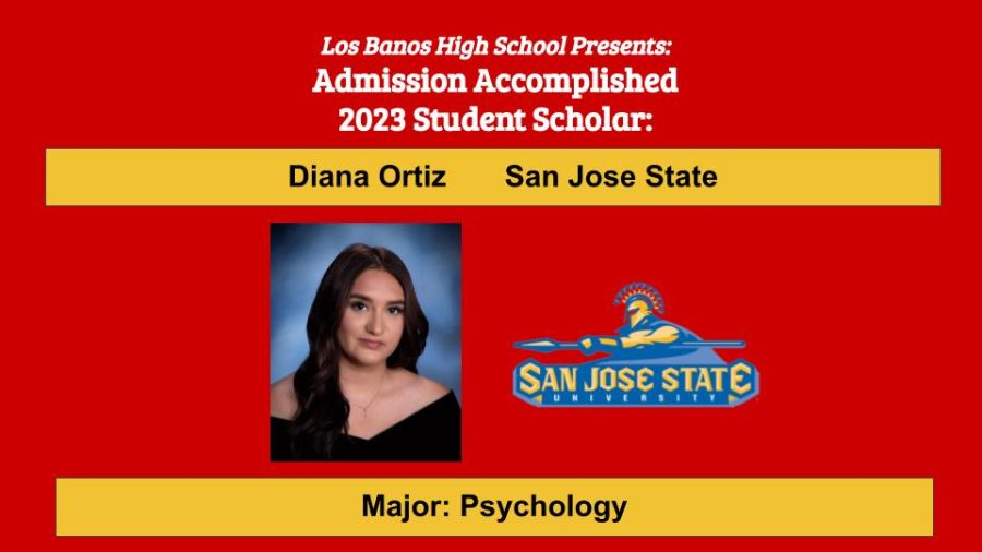 Admission Accomplished:  Diana Ortiz