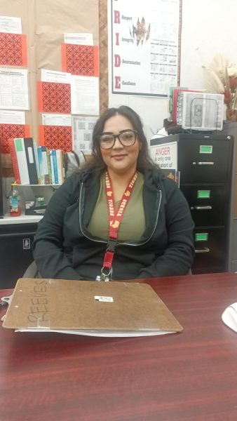 Mrs. Landeros looks forward to her new position as wellness counselor.  