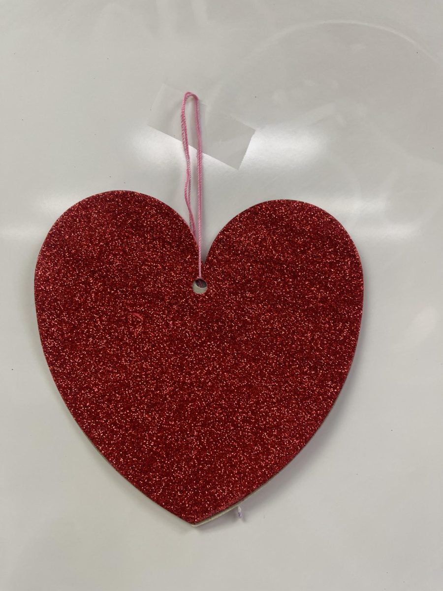 Valentines Day heart decoration 