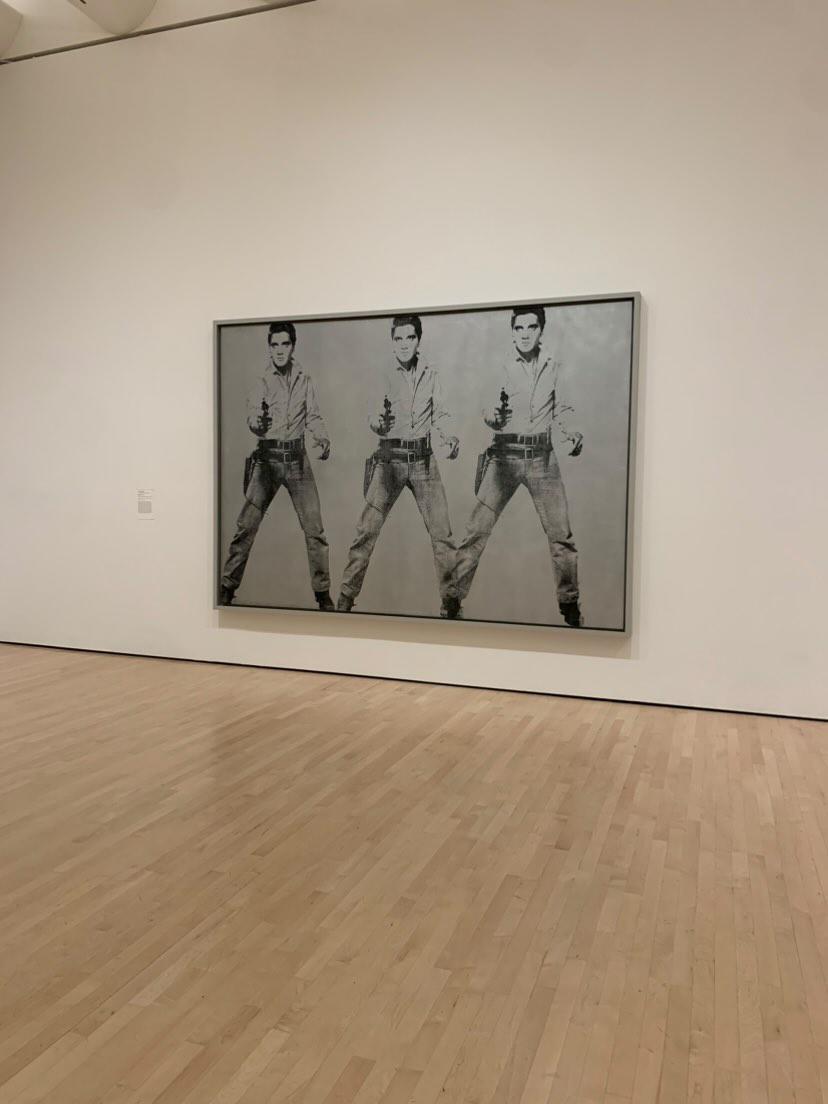 Triple Elvis by Andy Warhol
