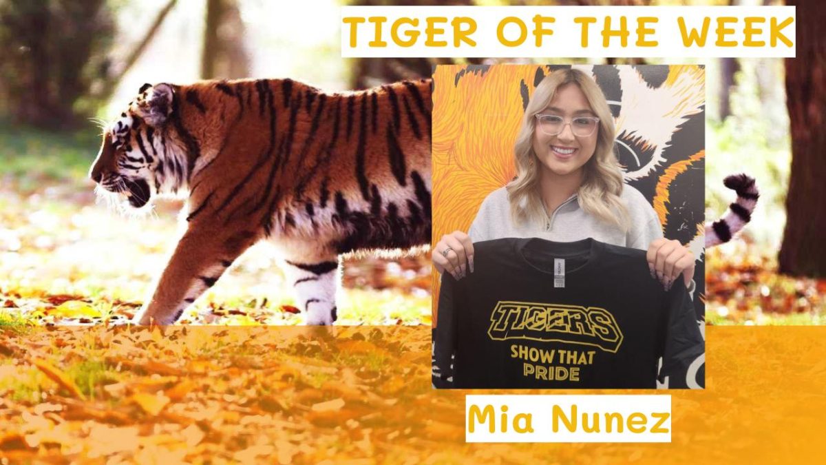 Tiger of the Week:  Mia Nunez