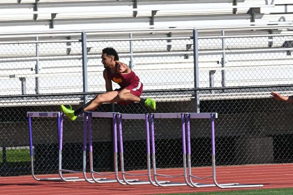 Adam Aguilar has mastered the hurdles.