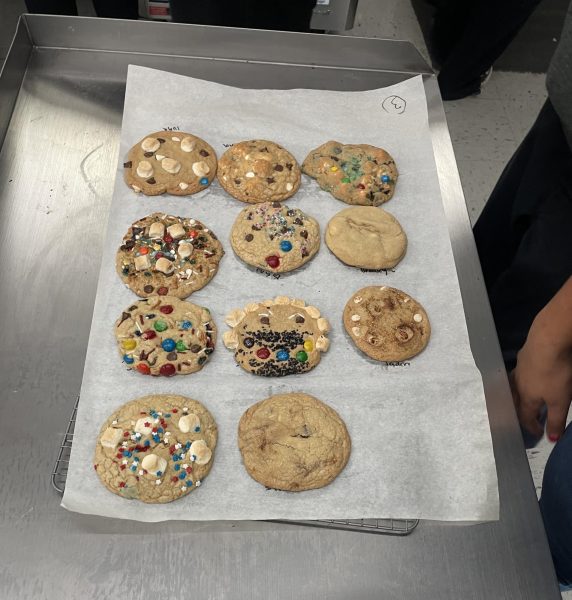 Cookies made by Home EC members.