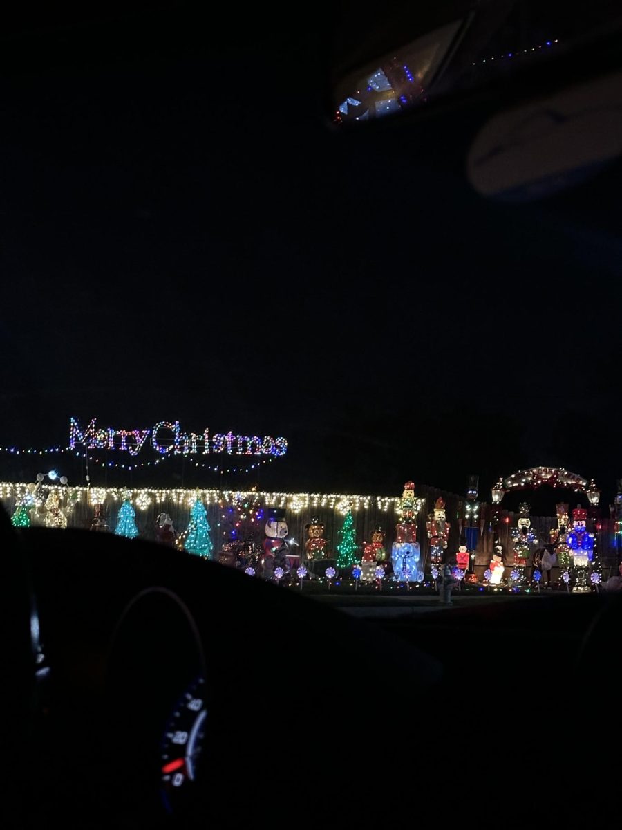 Looking at Christmas lights are a great way to spend time.