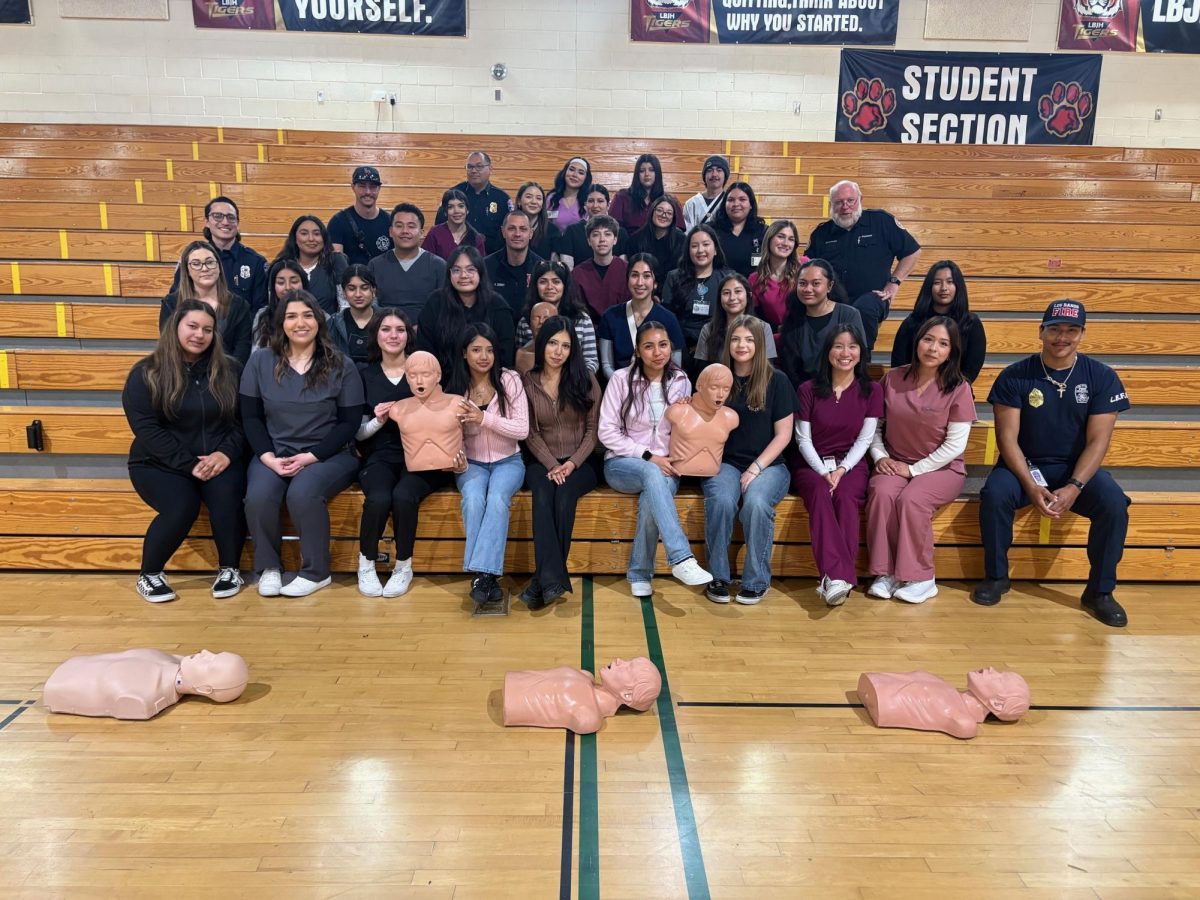 Los Banos Junior High CPR event.