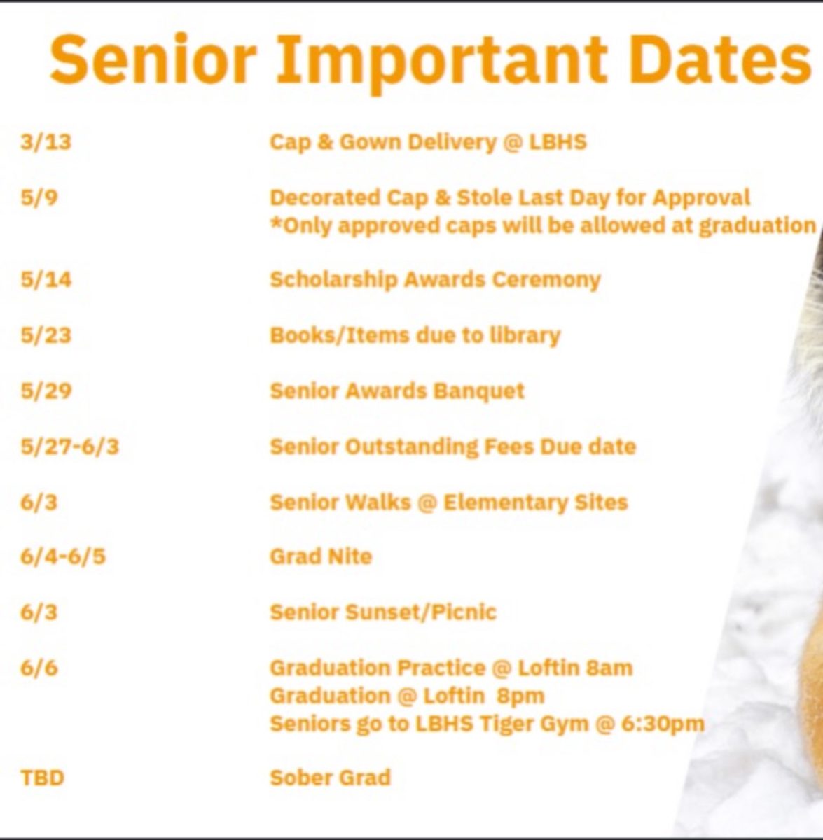 Senior dates to remember!!