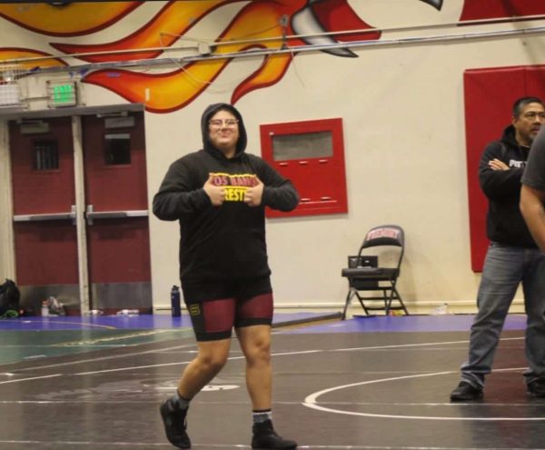 Mikayla Mendoza on the mat.