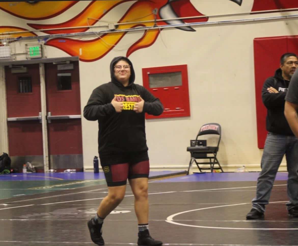 Mikayla Mendoza on the mat.