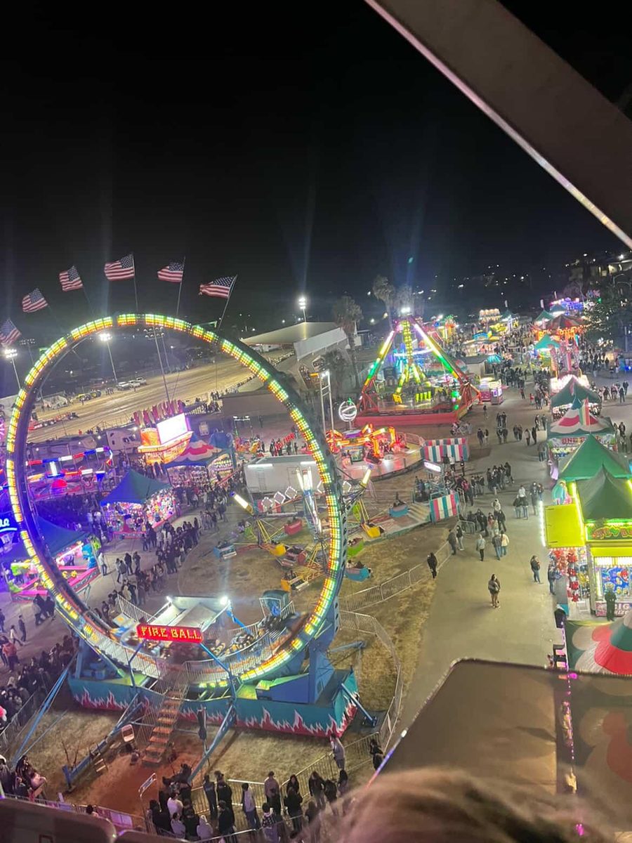 Fair view at night.