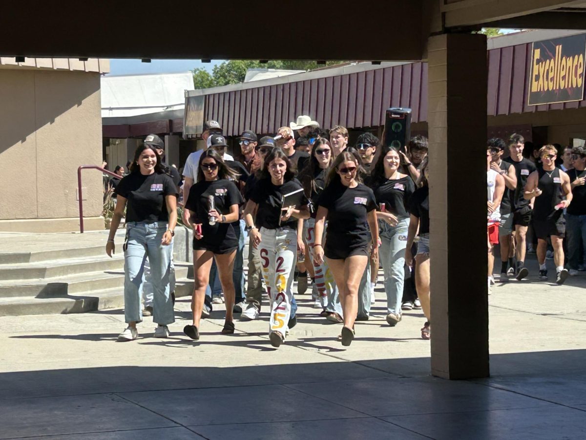 Senior walkout signals end of year