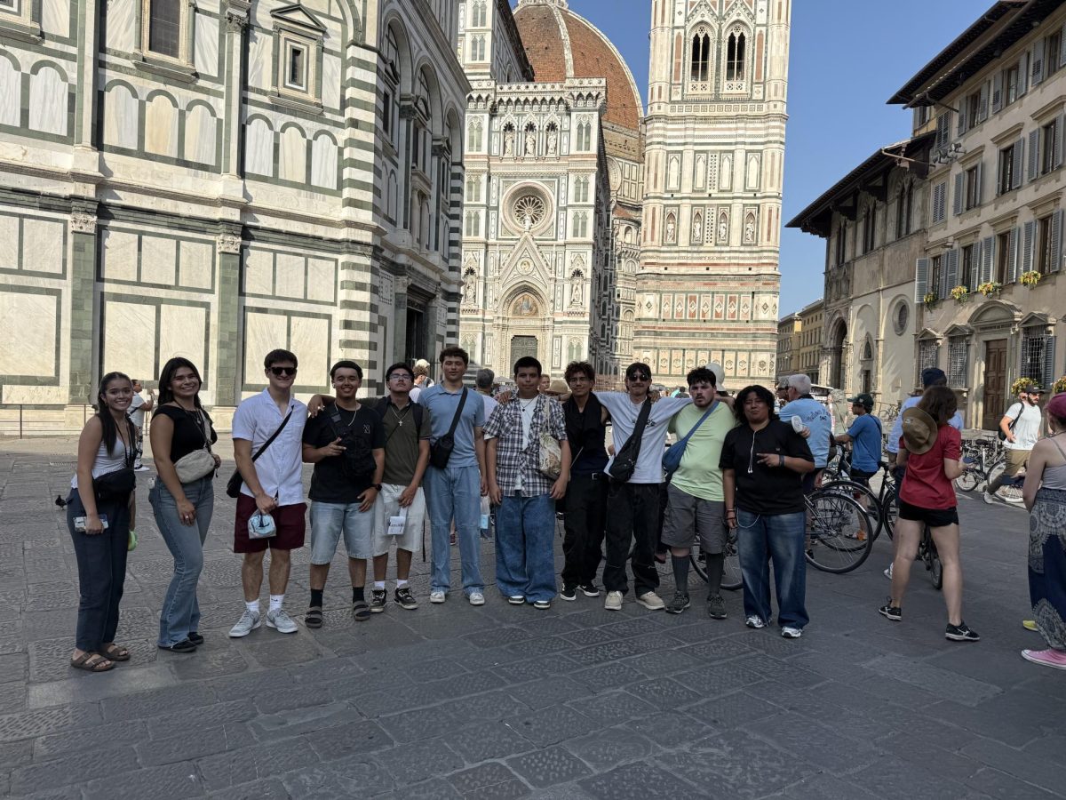 Students in Italy over the summer enjoyed a once in a lifetime experience.