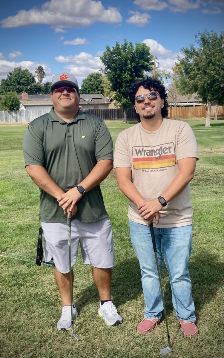 Mr. Zachary Brazil and Mr. Drake Cook, newly installed girls' golf coaches are excited for the season ahead.