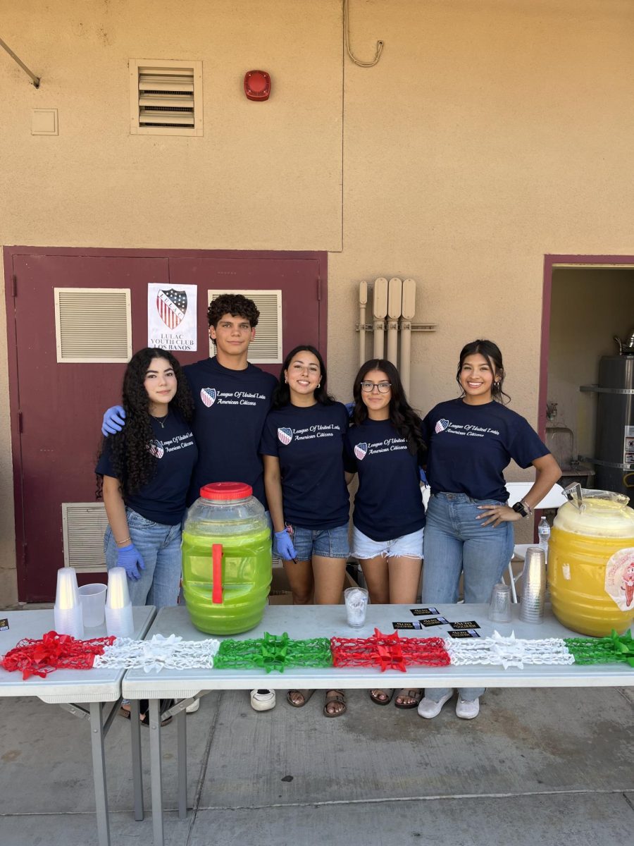 LULAC officers host an event for Mexican Independence Day during lunch. 