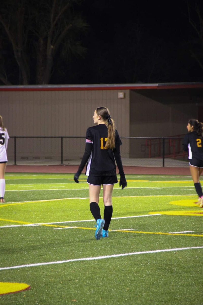 Kirsten Carrillo played defense last season. 