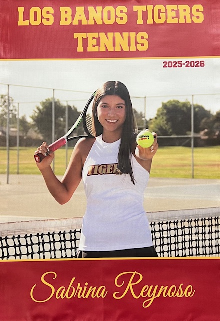 Senior Sabrina Reynoso's tennis season has come to an end.
