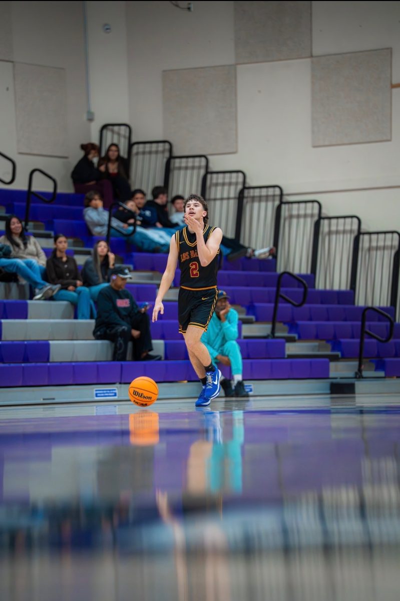 Mikey Perreria sets up the play.
