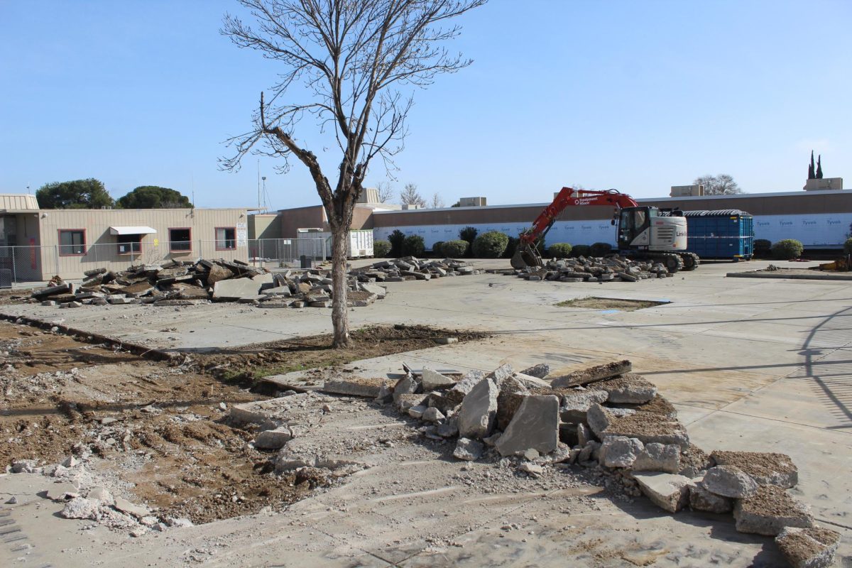 Demolition process starts for new main office.