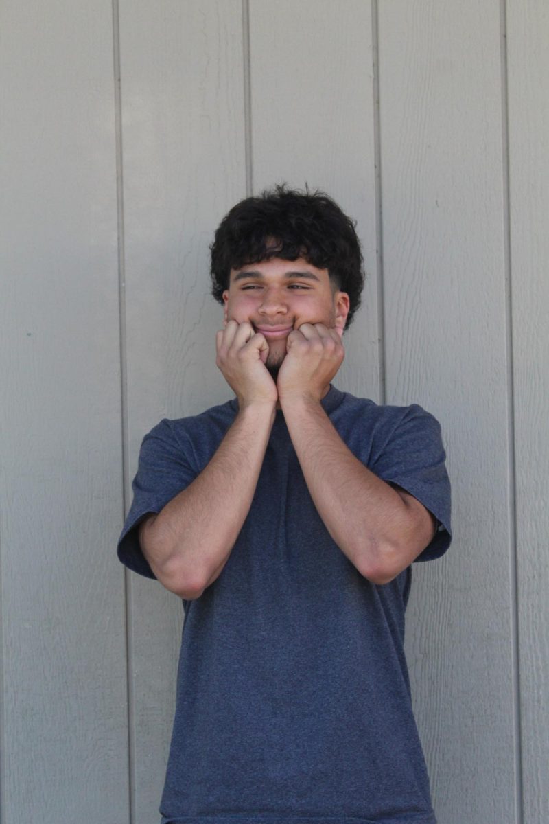 Sebastian Puente poses for his picture.