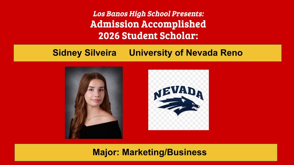 Admission Accomplished:  Sidney Silveira