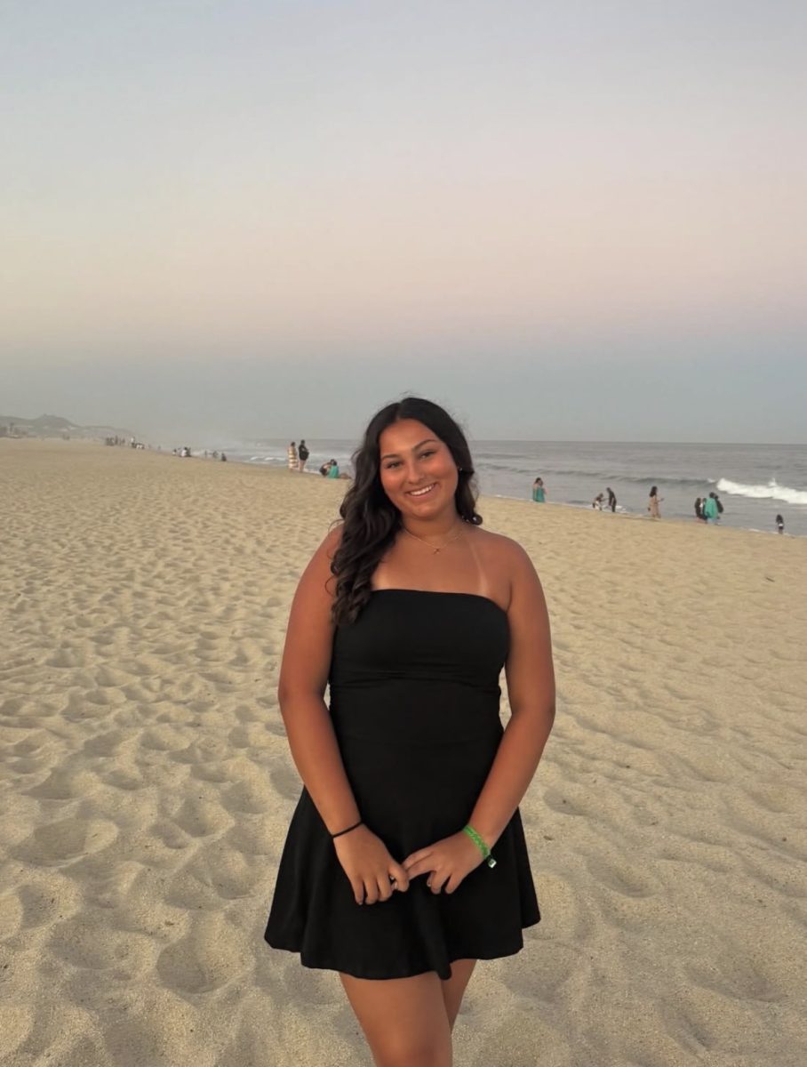 Samantha Carter (12) at beach.