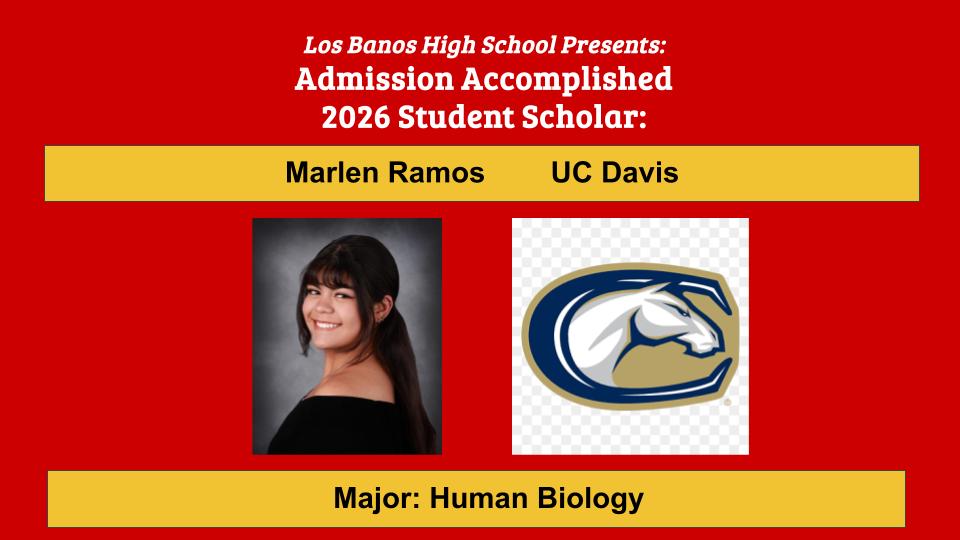 Admission Accomplished:  Marlen Ramos
